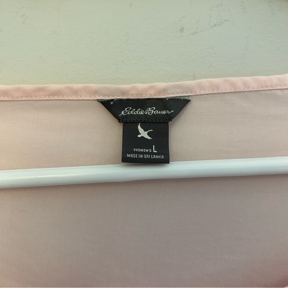 Pale Pink Eddie Bauer Long-sleeved Shirt - Picture 4 of 7